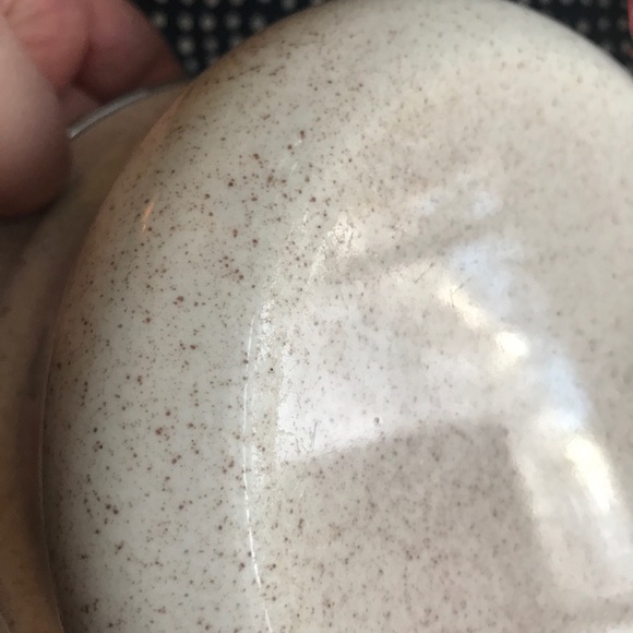 1970s Sanko Enamel Saucepan with Orange Flowers - Picture 4 of 4